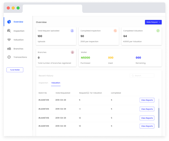VIMA Dashboard